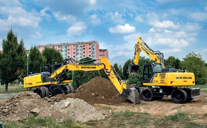 Мобильные экскаваторы New Holland WE170B pro 8463