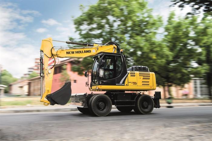 Мобильные экскаваторы New Holland WE170B pro 8458