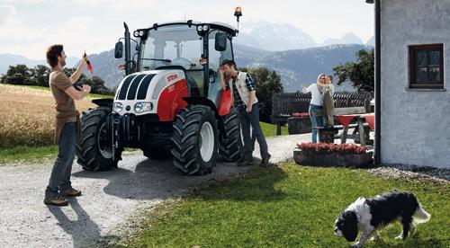Тракторы с 4-х осевым Steyr 4065 Kompakt S Komfort 19063