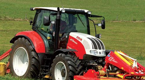 Тракторы с 4-х осевым Steyr 4110 Profi Profi 19062