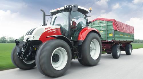 Тракторы с 4-х осевым Steyr 4120 Profi Profi 19122