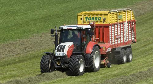 Тракторы с 4-х осевым Steyr 4120 Profi Profi 19123