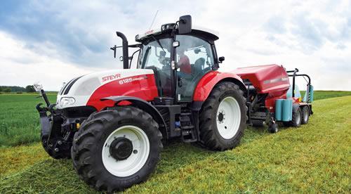 Тракторы с 4-х осевым Steyr 6125 Profi Profi 19104