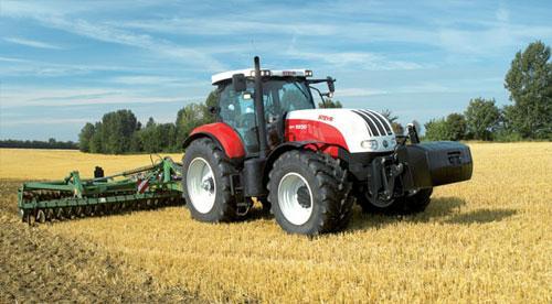 Тракторы с 4-х осевым Steyr CVT 6130 Profi 19068