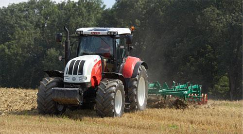 Тракторы с 4-х осевым Steyr CVT 6130 Profi 19070