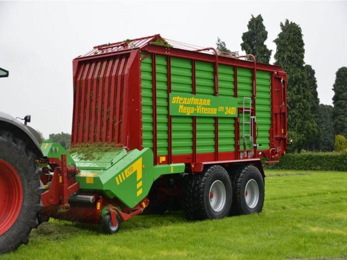 Силосный прицеп и самозагружающийся автофургон Strautmann Mega-Vitesse CFS 3401 15772