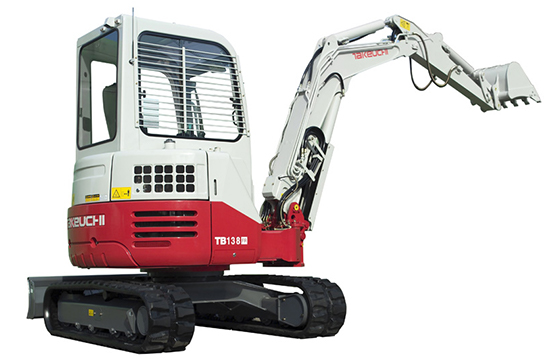 Мини-экскаваторы Takeuchi TB 138 FR 8754