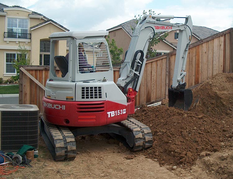 Мини-экскаваторы Takeuchi TB 153 FR 8741