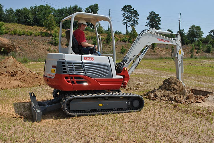 Мини-экскаваторы Takeuchi TB 235 8746