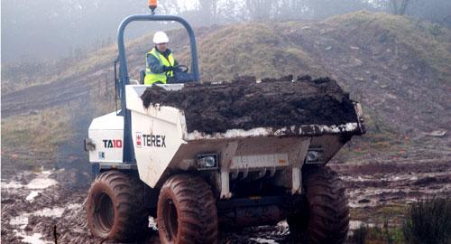 Самосвалы с опрокидыванием кузова вперед Terex TA 10 11489