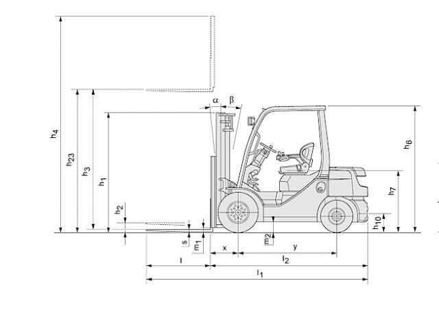 Фронтальный погрузчик Дизельный Toyota 02-8 FDF 25 20921