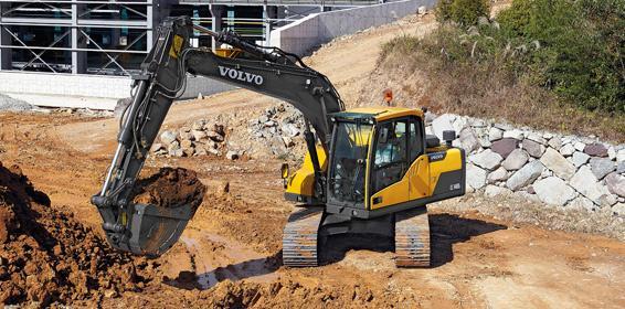 Гусеничные экскаваторы Volvo EC140DL 3538