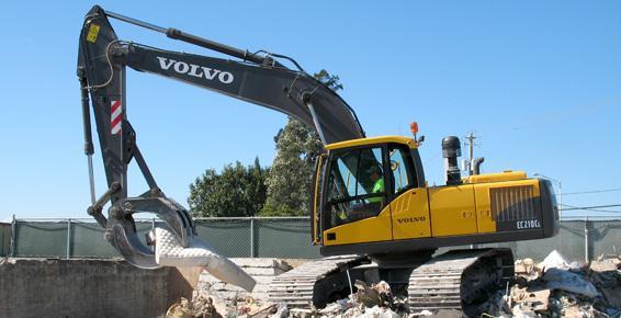 Гусеничные экскаваторы Volvo EC210CL 3533