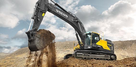 Гусеничные экскаваторы Volvo EC480EL 3528