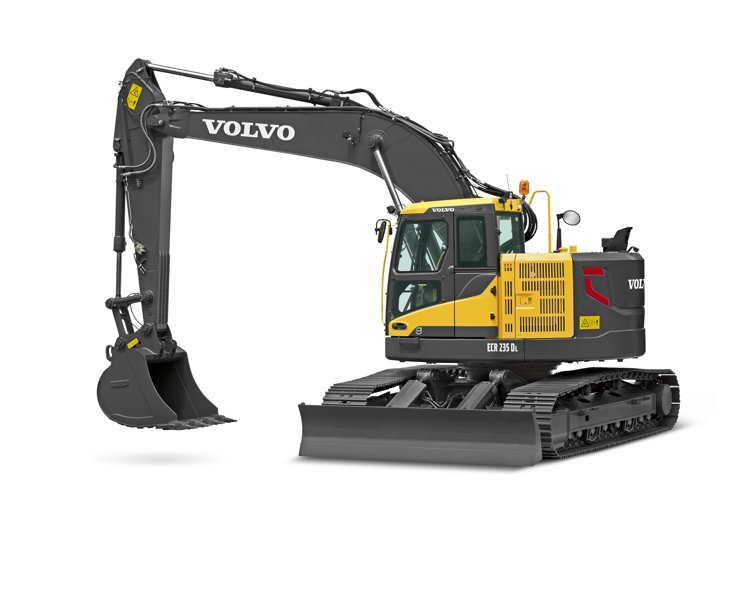 Гусеничные экскаваторы Volvo ECR235EL 3522