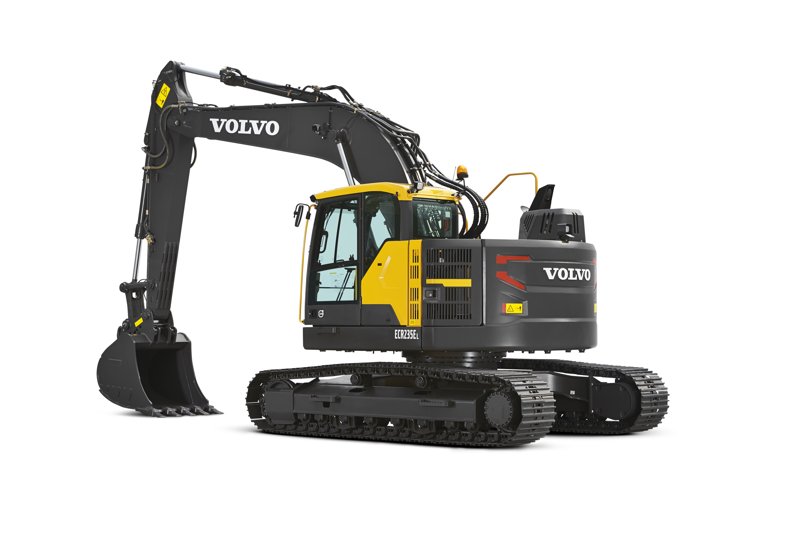 Гусеничные экскаваторы Volvo ECR235EL 3523