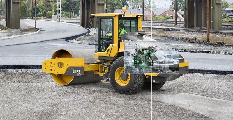 Грунтовые катки Volvo SD115B 2566