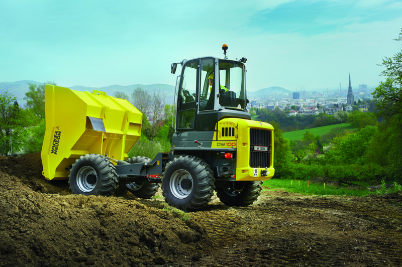 Самосвалы с опрокидыванием кузова вперед Wacker Neuson DW100 11384