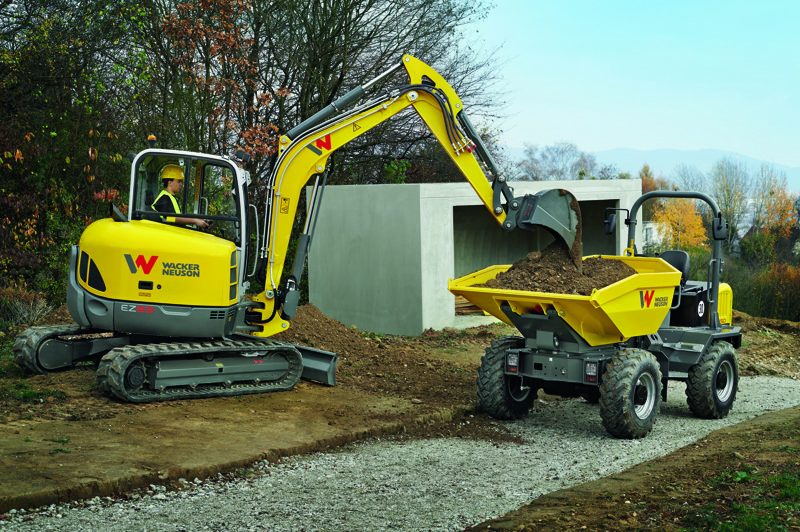 Самосвалы с опрокидыванием кузова вперед Wacker Neuson DW50 11374