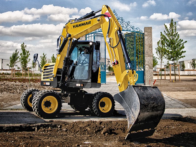 Мобильные экскаваторы Yanmar B 95 Circular 8664