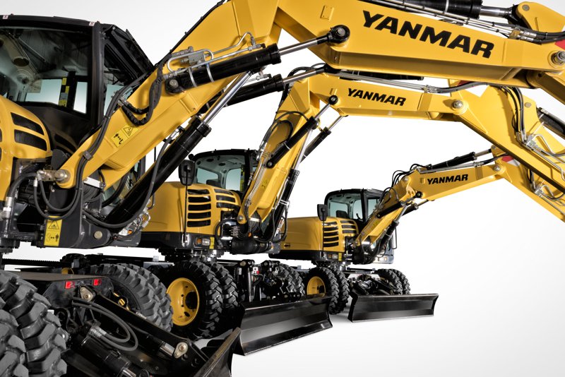 Мобильные экскаваторы Yanmar B 95 Circular 8668