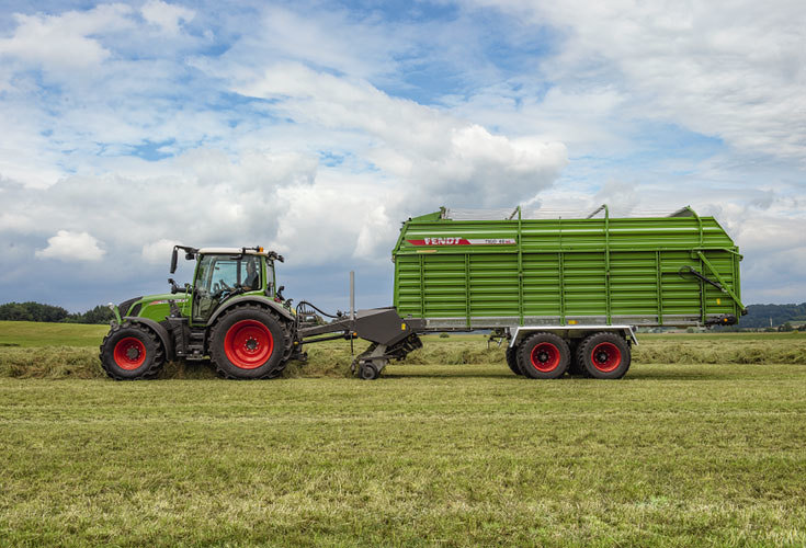 Силосный прицеп и самозагружающийся автофургон Fendt Tigo 40 MS 46917