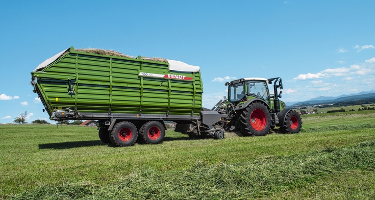 Силосный прицеп и самозагружающийся автофургон Fendt Tigo 40 S 46934