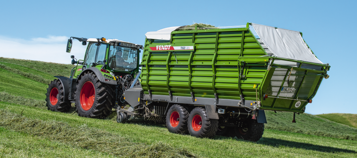 Силосный прицеп и самозагружающийся автофургон Fendt Tigo 40 S 46935