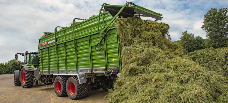 Силосный прицеп и самозагружающийся автофургон Fendt Tigo 60 MS 46938