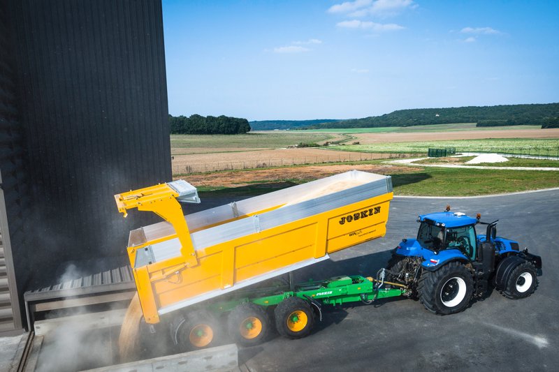 Силосный прицеп и самозагружающийся автофургон Joskin TRANS-SPACE 7500/25TRC150 47099