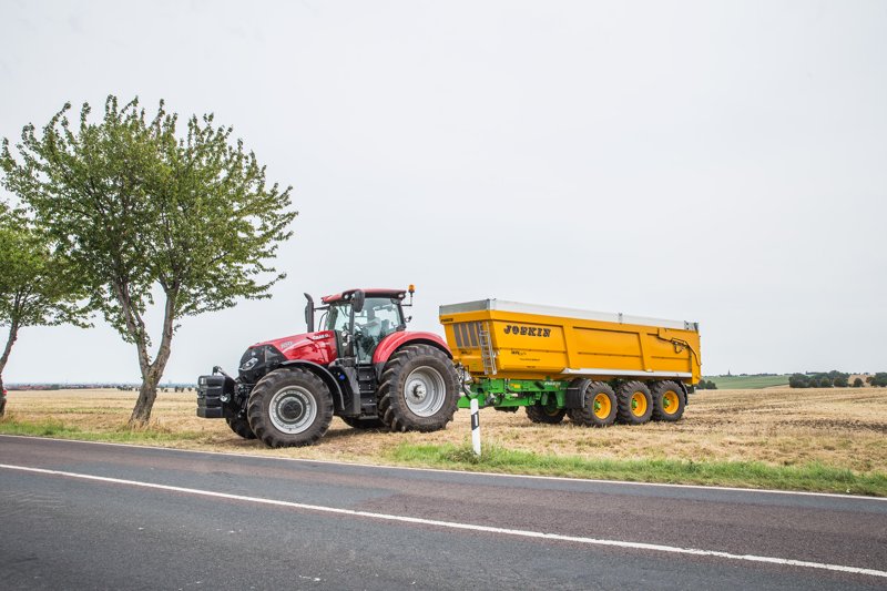 Силосный прицеп и самозагружающийся автофургон Joskin TRANS-SPACE 8000/27TRC150 47007