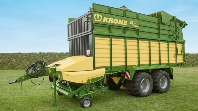 Силосный прицеп и самозагружающийся автофургон Krone AX 310 HL 47163