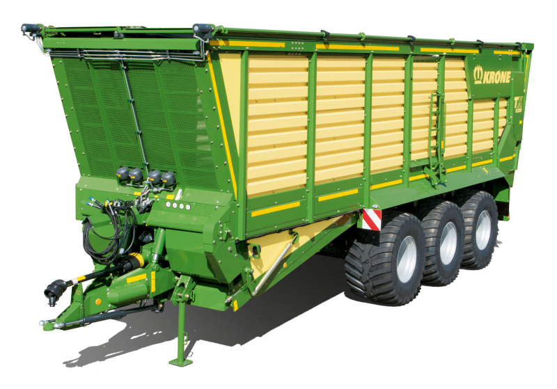 Силосный прицеп и самозагружающийся автофургон Krone TX 560 47502