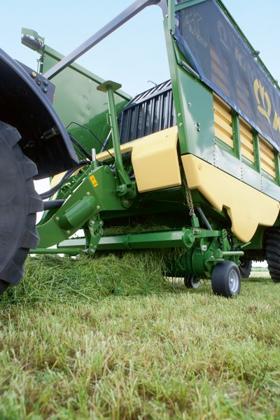 Силосный прицеп и самозагружающийся автофургон Krone ZX 470 GL 47491