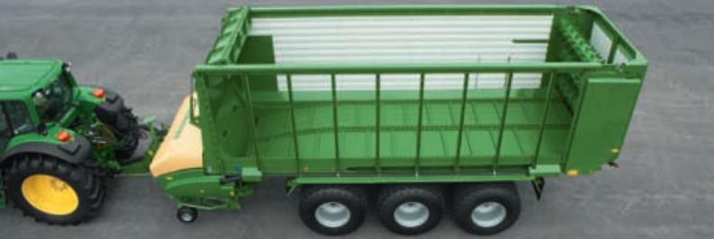 Силосный прицеп и самозагружающийся автофургон Krone ZX 550 GL 47570