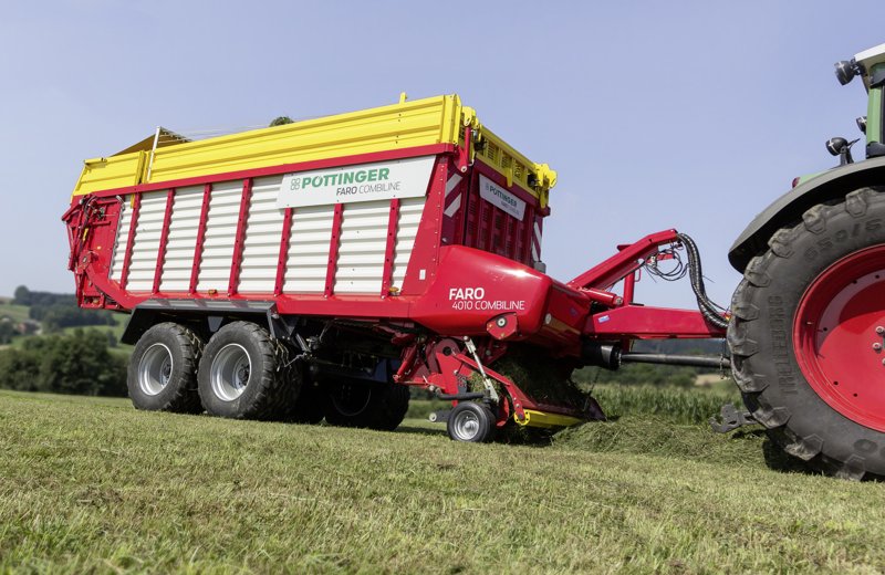 Силосный прицеп и самозагружающийся автофургон Pöttinger Faro 4010 L 83070