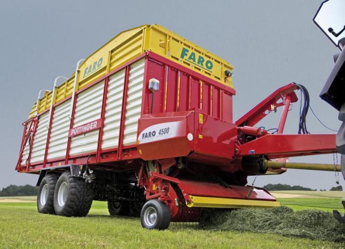 Силосный прицеп и самозагружающийся автофургон Pöttinger Faro 4500 L 83076