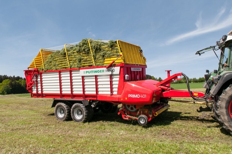 Силосный прицеп и самозагружающийся автофургон Pöttinger Primo 401 D 96512