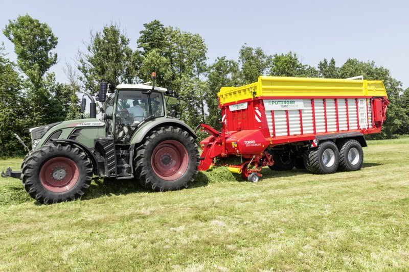 Силосный прицеп и самозагружающийся автофургон Pöttinger Torro 6510 L 96535