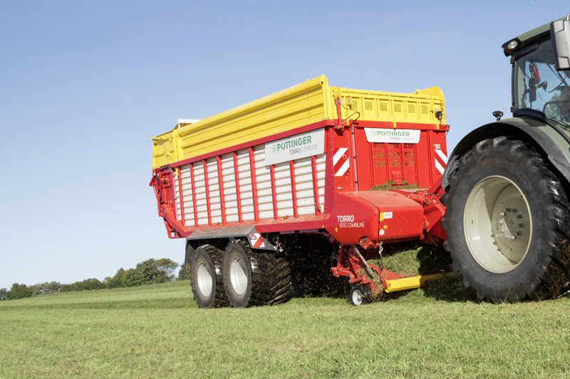 Силосный прицеп и самозагружающийся автофургон Pöttinger Torro 6510 L 96536