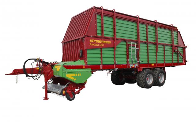 Силосный прицеп и самозагружающийся автофургон Strautmann Ambion 500 83064