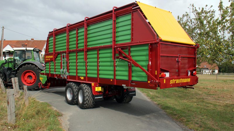 Силосный прицеп и самозагружающийся автофургон Strautmann Ambion 500 83066