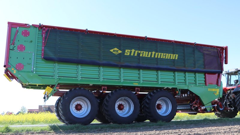 Силосный прицеп и самозагружающийся автофургон Strautmann Magnon CFS 530 83062