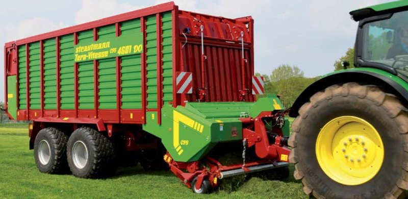 Силосный прицеп и самозагружающийся автофургон Strautmann Tera-Vitesse CFS 4601 DO 83042