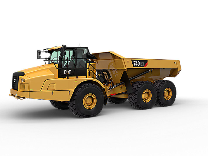 Сочлененные самосвалы Caterpillar 740 GC 37090