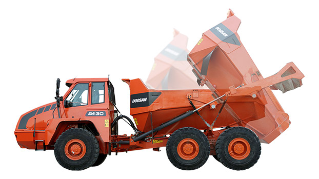 Сочлененные самосвалы Doosan DA30 72889