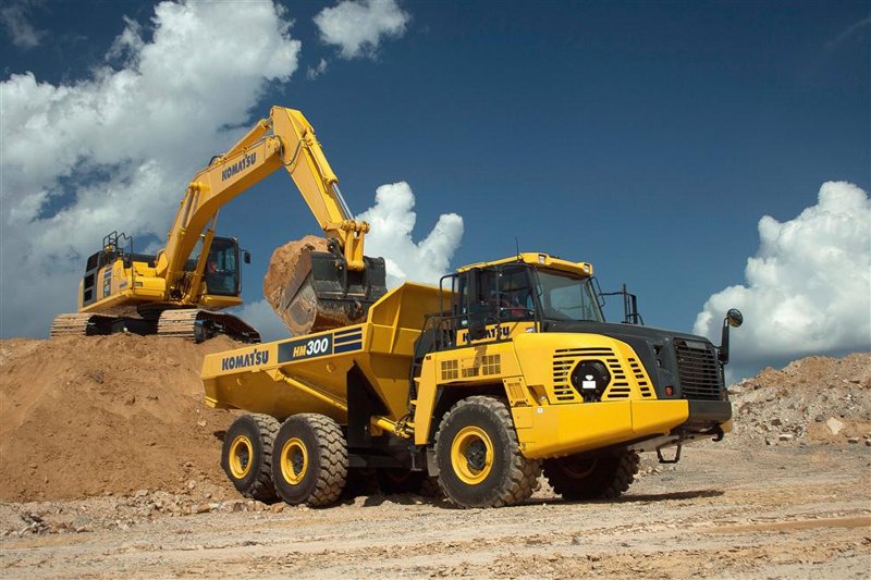 Сочлененные самосвалы Komatsu HM300-5E0 72856