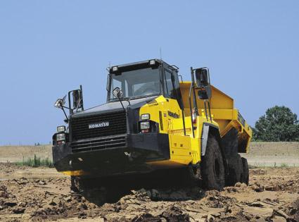 Сочлененные самосвалы Komatsu HM400-2 72859