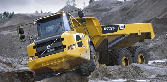 Сочлененные самосвалы Volvo A25F 68844