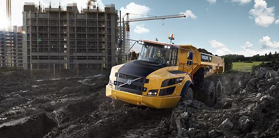 Сочлененные самосвалы Volvo A35G 68822